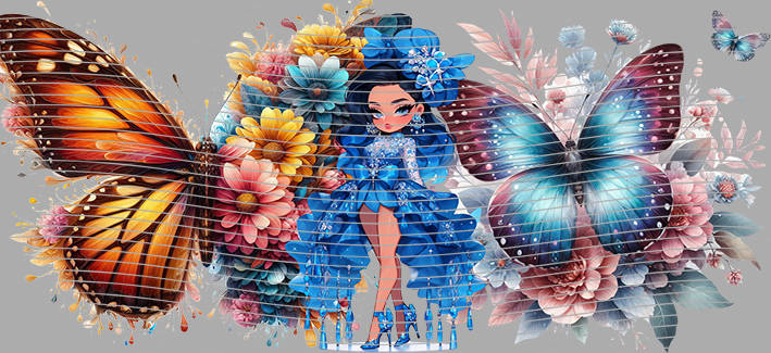 16oz Sunflower Girl-SU-203